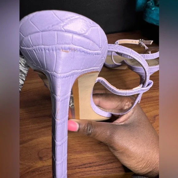Sam Edelman Doran Sandal in Lavender Formal Holiday Party | Size 10.5 - Picture 4 of 6